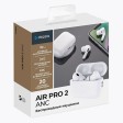 Беспроводные наушники с микрофоном Air Pro 2 ANC, TWS, BT 5.3, 300 мАч, ANC, QI, белый, Deppa