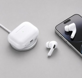 Беспроводные наушники с микрофоном Air Pro 2, TWS, BT 5.3, 300 мАч, QI, белый, Deppa