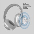 Беспроводные накладные наушники Stereo Ultra ANC, BT 5.4, ANC/ENC, 500мАч, серебристый, Deppa Беспроводные накладные наушники Stereo Ultra ANC, BT 5.4, ANC/ENC, 500мАч, серебристый, Deppa
