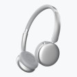 Беспроводные накладные наушники Stereo Light, BT 5.4, 300 мАч, cеребристый, Deppa