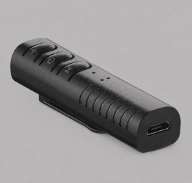 Bluetooth ресивер, BT 5.0, 90 мАч, черный, Deppa