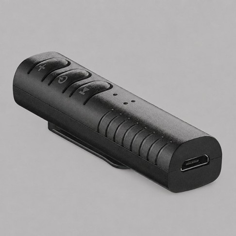 Bluetooth ресивер, BT 5.0, 90 мАч, черный, Deppa