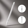 Стилус универсальный Pro Stick для планшетов и смартфонов, белый, Deppa