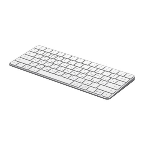 Беспроводная клавиатура Air Keyboard для MAC, Windows, 500 мАч, алюминий, белый, Deppa
