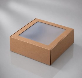 Коробка подарочная с окном 