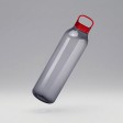 Бутылка для воды «Холв», 900 мл, черный/красный
