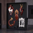Елочные игрушки: Матрешка Царевна, Огненная коза, Белая береза, Коза, Подкова