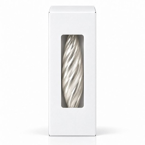 Коробка тук-энд с полноцветной запечаткой «Флап» с окном, 70х70х160 мм
