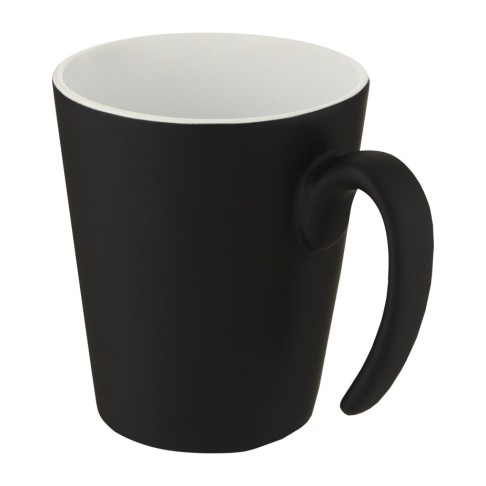 Oli керамическая кружка объемом 360 мл с ручкой (Белый)