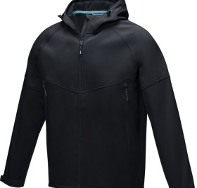 Мужская флисовая куртка Coltan (Чёрный, XXL)