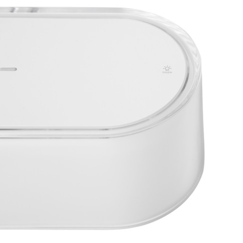 Ночник с беспроводной зарядкой и RGB подсветкой «Miracle», 15 Вт (белый)