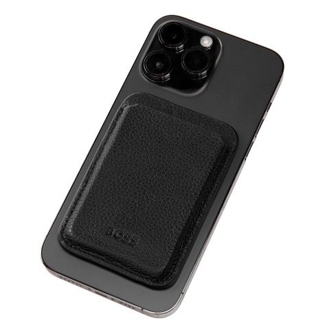 Картхолдер с магнитом HUGO BOSS - Mobile Classic Grained Картхолдер с магнитом HUGO BOSS - Mobile Classic Grained