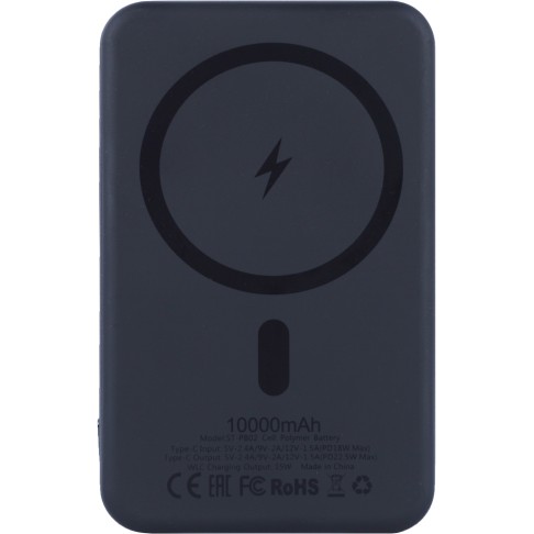 Магнитный внешний аккумулятор ёмкостью 10000 мАч Магнитный внешний аккумулятор ёмкостью 10000 мАч