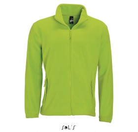 SOLS NORTH MENS ZIPPED FLEECE JACKET