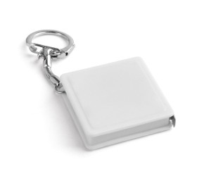 ASHLEY. Брелок с рулеткой, Белый